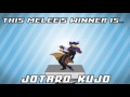 One Minute Melee - Jotaro Kujo Vs Kenshiro (JoJo's Bizarre Adventure vs Fist of the North Star)