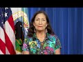 Secretary Haaland Message to Indigenous Boarding School Survivors