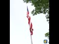 American flag at UNC replaced after protesters take down