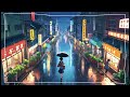 Lofi Rainy Night city 🎵Lofi Hip Hop Mix [hip hop beats for work/to study] 作業用　BGM produce with AI