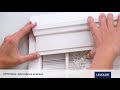 How to Install LEVOLOR Trim+Go™ Faux Wood Blinds - Inside Mount