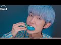 ASMR ICE CREAM BLUE PORORO JELLY RECIPE PARTY 직접 만든 블루 뽀로로 꿀젤리 먹방 DESSERTS MUKBANG EATING SOUNDS