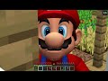 MARIO vs Security House in Minecraft Challenge Maizen JJ and Mikey
