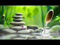 Relaxing Piano Music with Nature View, Deep Sleep Music - Meditation Music, Water Sounds, Bamboo