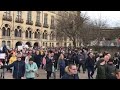 BRADFORD Anti lockdown protest in the UK