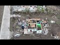 Hurricane Beryl Damage - Carriacou, Grenada - Windward side - Drone