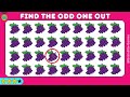 Ultimate FIND THE ODD EMOJI OUT challenge!!! | Easy, Medium, Hard , Impossible | Emoji Quiz