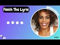 Finish The Lyrics 80s 90s 00s | Most Popular Songs Of All Time | Music Quiz 🎵