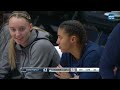 Azzi Fudd RE-INJURES Knee In Win, Gives Mom & Dad Thumbs Up | #4 UConn Huskies Women's Basketball