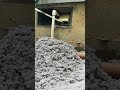 Satisfying dryer vent cleaning, so much lint!