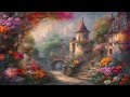 Healing_Calm Music_Watercolor_Beautiful Flower Road