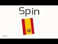 Spain, Pain, Spin