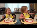 Twins try blueberry blintz