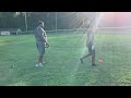 Football drills with the boys | vlog2