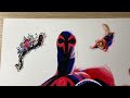 Drawing Spider-Man Across The Spider-Verse • Time Lapse