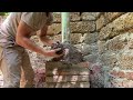 Building a Stone House | Warm and Cozy Shelter with Stove | Secret Construction Bushcraft Amazing