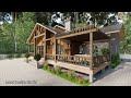 41'x42' (12x13m) The Beauty Of Simple Life In A Rustic Wooden House | 3 Bedroom Cozy