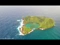 FLYING OVER AZORES  (4K UHD) - Amazing Beautiful Nature Scenery with Piano  Music - 4K Video HD