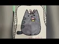 Magic movie drawing Easter cat