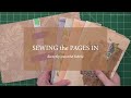 Fabric Journal Cover Tutorial with 5 signatures