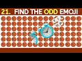FIND THE OODD EMOJI OUT #437 | EMOJI QUIZ | HOW GOOD ARE YOUR EYES?