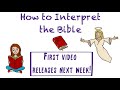 How to Interpret the Bible Introduction