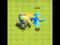 Max Electro Dragon vs Max Scattershot - Clash of Clans. #Shorts #cocshorts