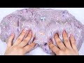 Unicorn Slime Mixing Random things into slime #ASMR #Satisfying #slime #slimevideo #Makeupslime