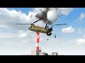 Realistic Helicopter Shootdowns & Crashes 63 😱 Teardown