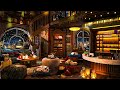 Relaxing Jazz Music & Cozy Coffee Shop Ambience for Work, Study ☕ Soft Piano Jazz Instrumental Music