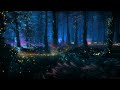 Magical Forest Music + Beautiful Flower Forest Space | Relax, Rest & Enjoy a Good Night's Sleep 😴