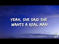 Dax - A Real Man (Lyrics)