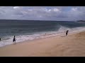 Body surfing near Bonzai Pipeline with Nate and Em