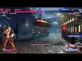 Street Fighter 6. Online Casual 1v1 against akuma player. (No commentary)