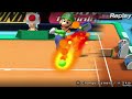 Mario Sports Superstars - Luigi Vs. Daisy (Tennis)