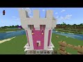 Best of NOOB vs HACKER: i Cheated in a Build Challenge in Minecraft!