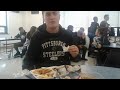 Crazy tall kid eats literal sh**t