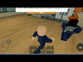 playing roblox prison life on mobile and try to escape prison (didn't escape)