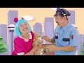 Zombie Policía, Doctora y Bombero + MÁS Nursery Rhymes & Canciones Para Niños | Lights Kids