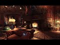 Gryffindor Fireplace  | Hogwarts Common Room Music & Ambience