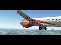 FLIGHT SIMULATOR // A320 EASYJET PARIS ORLY - OLBIA