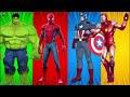 AVENGERS SUPERHERO TOYS #35 Action Figures/Unboxing, Spiderman, Ironman,Hulk,Thor, Captain America