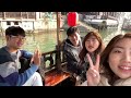 shanghai vlog 🛶 ancient water town, a day at disneyland, xintiandi, things to do in shanghai