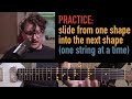 How to use the CAGED system to play a SOLO