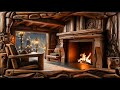 Relaxing music to relax the mind, and the sound of a fireplace to calm down. #fireplace#music