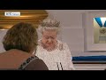 Queen Elizabeth II makes a speech at Dublin Castle in 2011