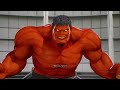 Red Hulk & Nemesis Vs Blue Hulk & Nemesis [ Hard AI ] | Marvel vs Capcom: Infinite