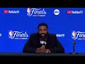 Full Kyrie Irving game 2 post game of the NBA finals vs Celtics on June 9th, 2024