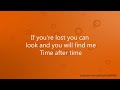 Cyndi Lauper - Time After Time Lyrics