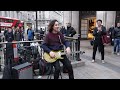 Sultans of Swing, Miguel Montalban best busker ever 24th January Oxford Street London X FACTOR